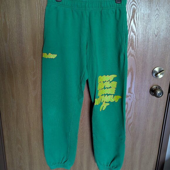 The Mayfair Group Green Compassion Sweatpants - Picture 1 of 3